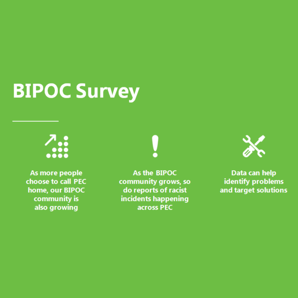 BIPOC Survey reasons